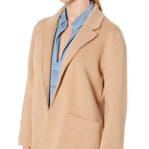 J.CREW Sophie Open Front Sweater Blazer xs
